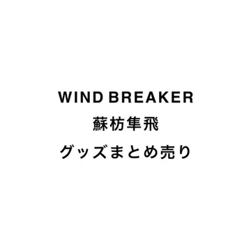 WIND BREAKER 소방준비 굿즈 묶음 판매