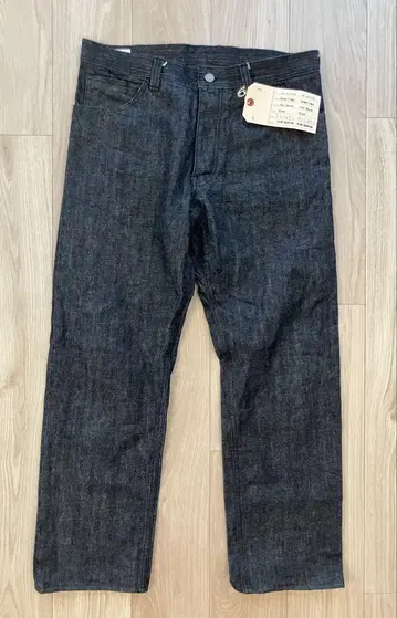 사사프라스 Sprayer 5 Pants 블랙 14oz 데님