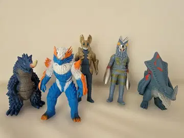 울트라맨 괴수 피규어 5체 세트