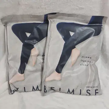 BEIMISE 파자마 레깅스 L 로얄 네이비