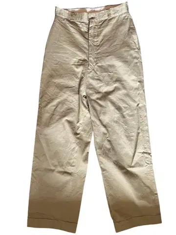 70s army 치노 팬츠 와이드 스트레이트 w30 L33