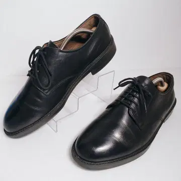 MOONSTAR 천연 가죽 플레인토 25cm 3E 비즈니스 슈즈 블랙