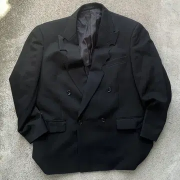 remake double breasted jacket