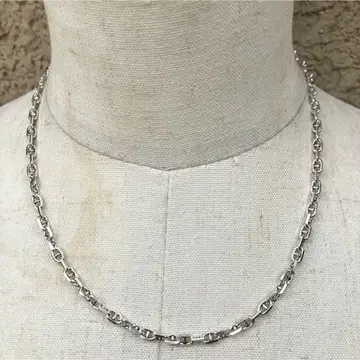 SILVER925 ANCHOR CHAIN NECKLACE / 실버