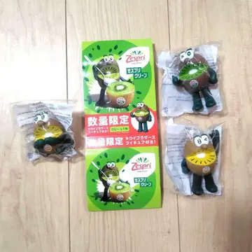 Zespri 키위 캐릭터 3체