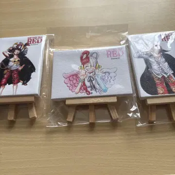 원피스 캔버스 보드 루피 우타 샹크스 세트 미개봉 새상품