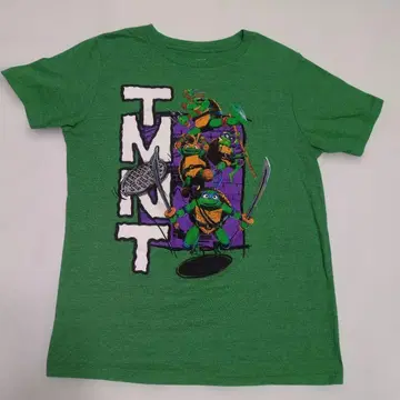 [ 터틀즈 ] 뮤턴트 터틀즈 TMNT 구제 의류 닌자 그린 컬러 T셔츠