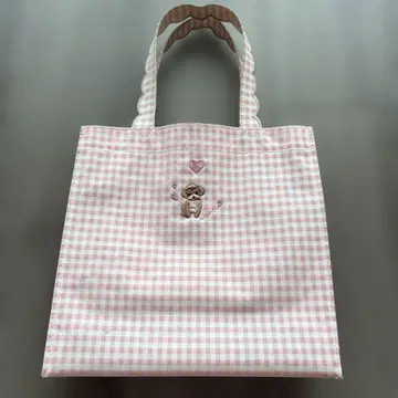 엘르 elu 풀뢰르 토트백