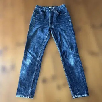 MOUSSY MVS 스키니 데님 원 워시 가공 사이즈 25인치