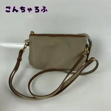 사자비 숄더백 베이지 여성용 브랜드
