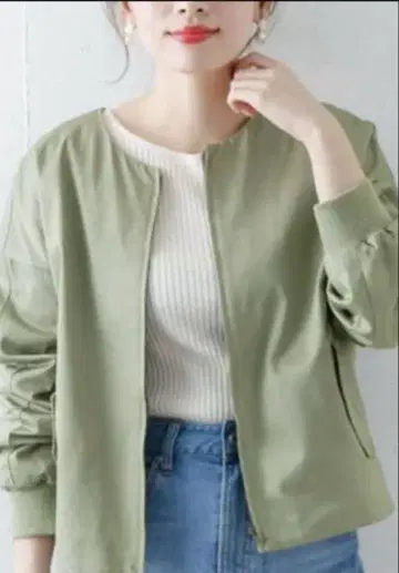 어반 리서치 서니 라벨 노카라 자켓