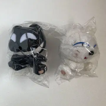 쿠로네코 야마토 크로네코 시로네코 봉제 인형 2체 세트