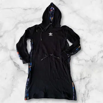 adidas 후드 부착 튜닉 원피스 M 사이즈