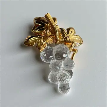 SWAROVSKI 포도 브로치