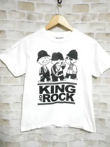 PEANUTS 피넛 RUN DMC 패러디 T셔츠