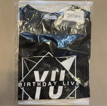 양우등 YU 티셔츠 BIRTHDAY LIVE 2022 대만