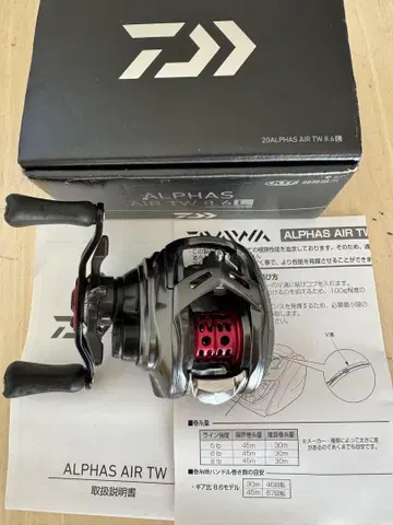 DAIWA ALPHAS AIR TW 베이트 낚시릴