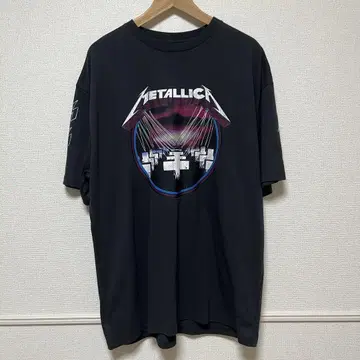 METALLICA 블랙 T셔츠 LL