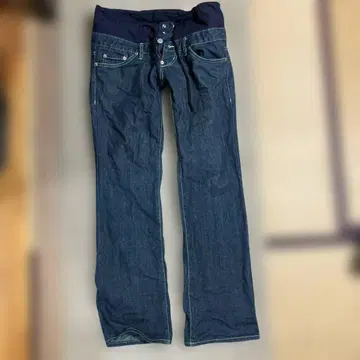 청바지 G빵 그린 스티치 데님 M 사이즈