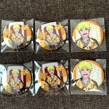 NARUTO 우즈마키 나루토 신작 트레이딩 캔뱃지 옥좌 6점