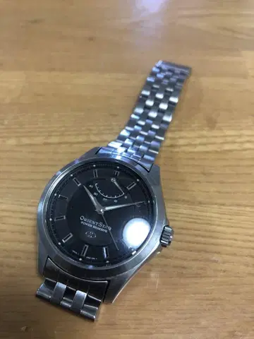 ORIENT STAR 자동 자동 시계 블랙
