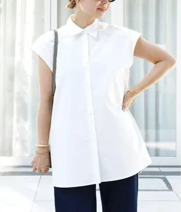 CELERI Sleeveless 와이드 셔츠
