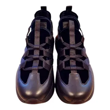 GIORGIO ARMANI 다크 네이비 스니커즈