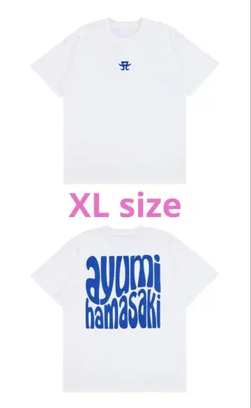 [새상품] 하마사키 아유미 2025 썸머 굿즈 T셔츠 (XL)