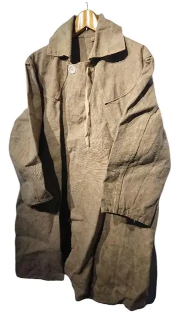 30s~ vintage linen 이탈리아군 린넨 코트 자켓