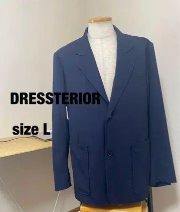DRESSTERIOR 테일러드 자켓 L 네이비