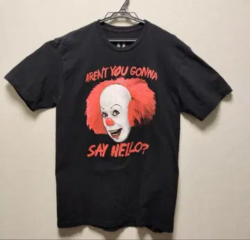 영화 [IT] 페니와이즈T셔츠 L사이즈 블랙