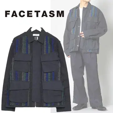 FACETASM 파세타즘 프릴 밀리터리 자켓 4
