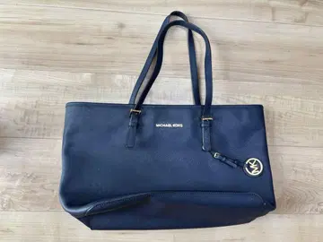 MICHAEL KORS 네이비 토트백