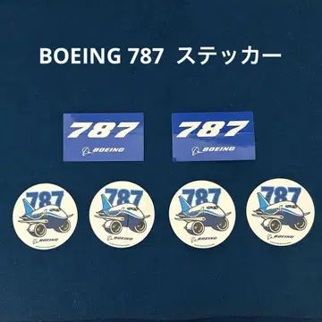 Boeing 787 스티커 6개 세트