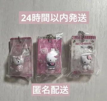 키티 헬로키티 패키지 미니어처 컬렉션 가챠 3개