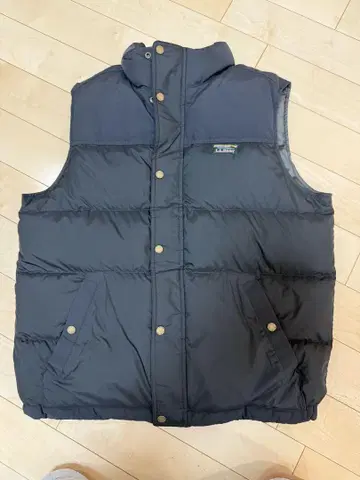 L.L.Bean 블랙 다운 베스트 XL