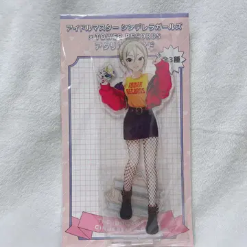 신데렐라 걸스 타워 레코드 아크릴 스탠드 시오미 슈코