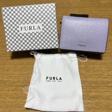 FURLA 라벤더 접이식 지갑