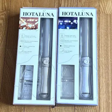 [ 2개 세트 ] HOTALUNA 반딧불이 펄 화이트 응원봉 킨푸레