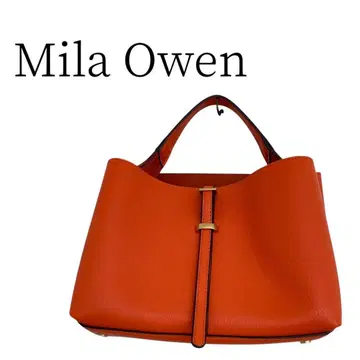 새상품급 Mila Owen 오렌지 핸드백 FREE SIZE