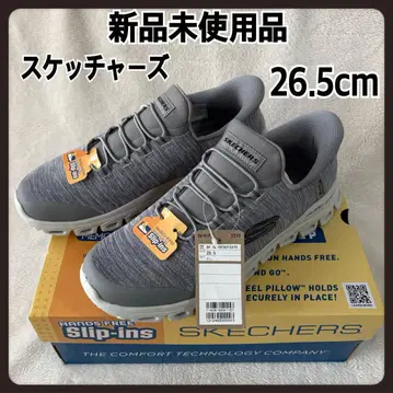 미사용 새상품 SKECHERS 슬립인 26.5cm 그레이
