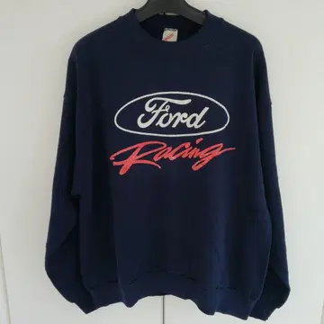 90s Ford Racing 맨투맨 L 네이비 JERZEES