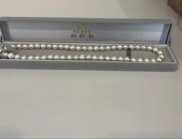 진주 목걸이 케이스 포함