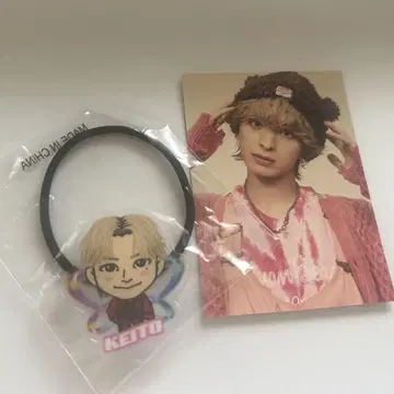 FANTASTICS 기무라 케이토 아크릴 머리끈