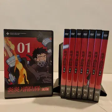 염염소방대 니노쇼 DVD 전 8권 세트