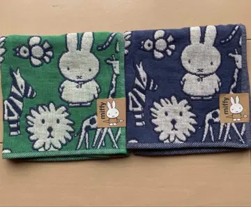 미피 miffy 거즈 손수건 2개