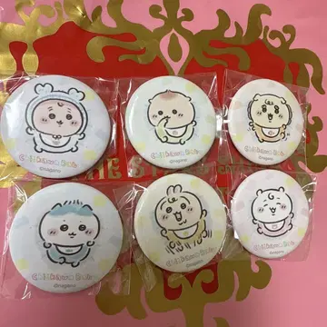 치이카와 Baby 오네논네 캔뱃지 6개 세트