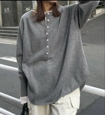 저널 스탠다드 리룸 울 믹스 2way 빅 풀오버