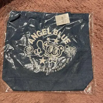 ANGEL BLUE 데님 토트백