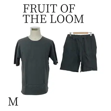 새상품급 FRUIT OF THE LOOM 그레이 팬츠 셋업 M